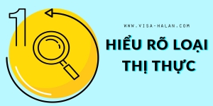 Hiểu rõ loại thị thực bạn cần